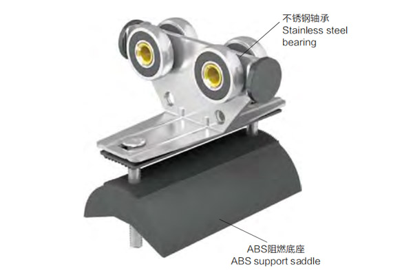 ANTI - EXPLOSION TROLLEY & TOW STEEL WIRE